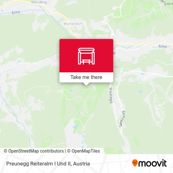 Preunegg Reiteralm I Und II map