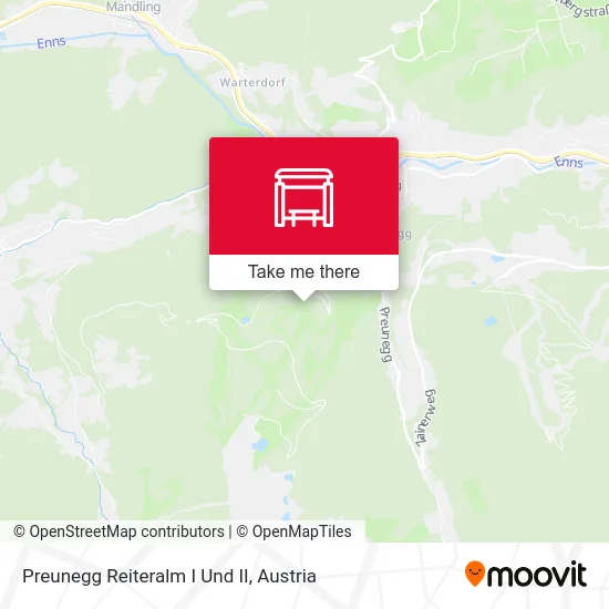 Preunegg Reiteralm I Und II map