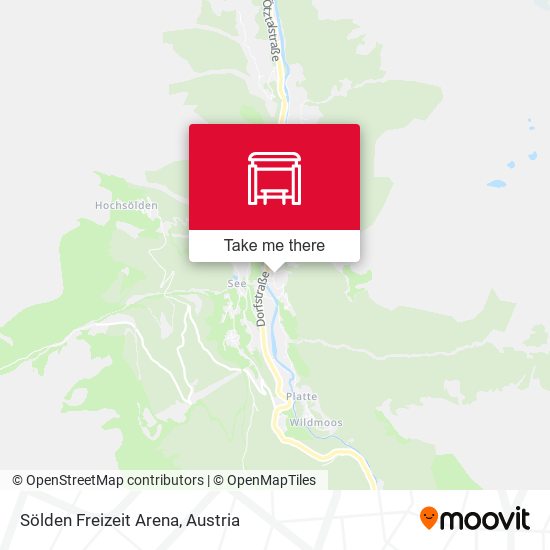 Sölden Freizeit Arena map