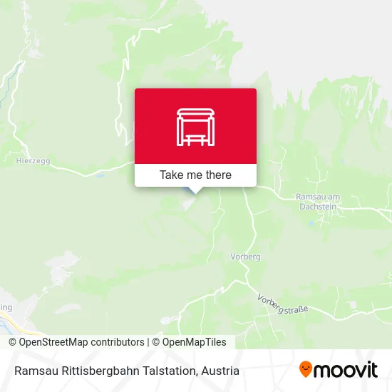 Ramsau Rittisbergbahn Talstation map