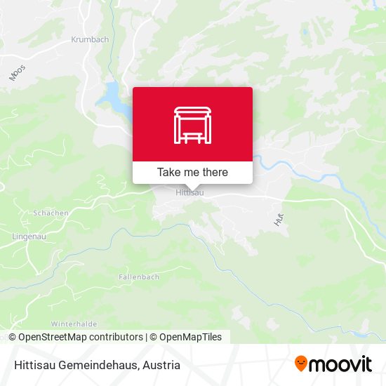 Hittisau Gemeindehaus map