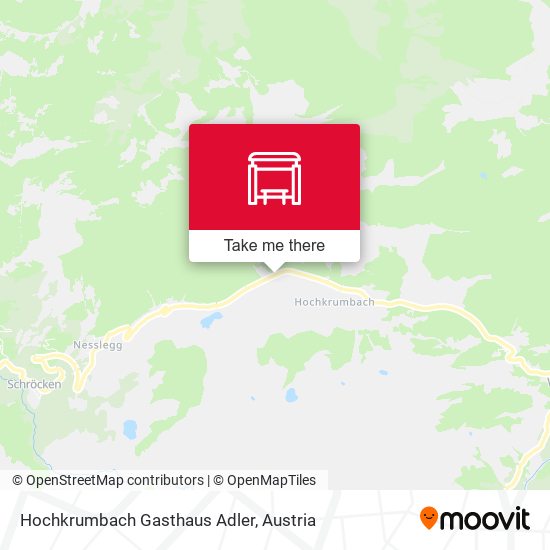 Hochkrumbach Gasthaus Adler map