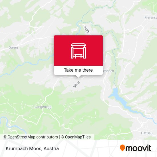 Krumbach Moos map