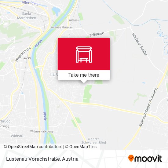 Lustenau Vorachstraße map