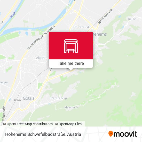 Hohenems Schwefelbadstraße map