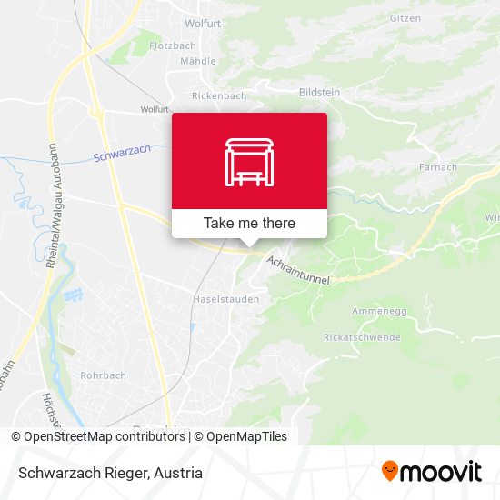 Schwarzach Rieger map