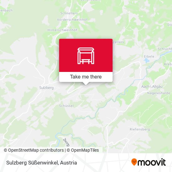 Sulzberg Süßenwinkel map