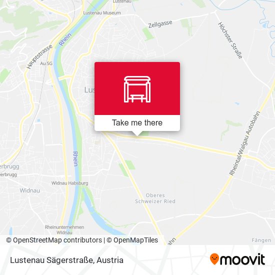 Lustenau Sägerstraße map