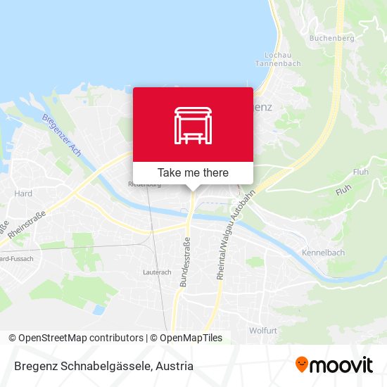 Bregenz Schnabelgässele map