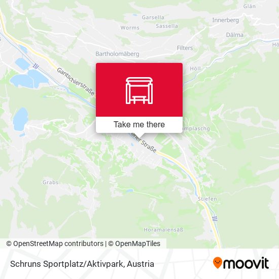 Schruns Sportplatz/Aktivpark map
