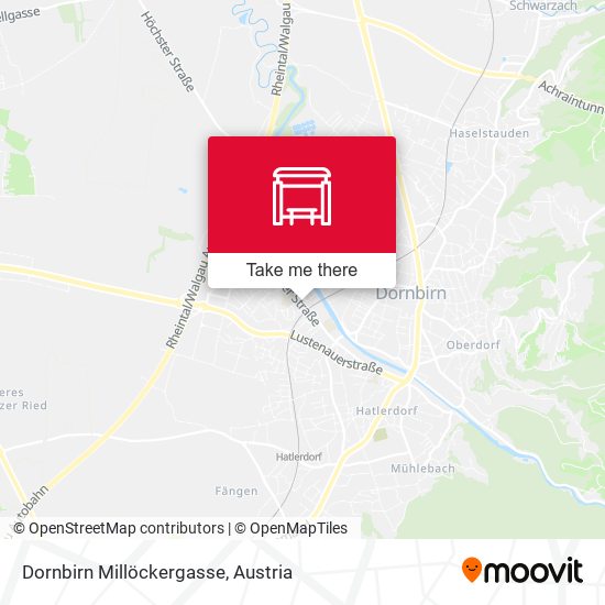 Dornbirn Millöckergasse map