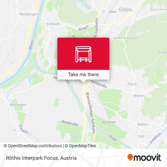 Röthis Interpark Focus map