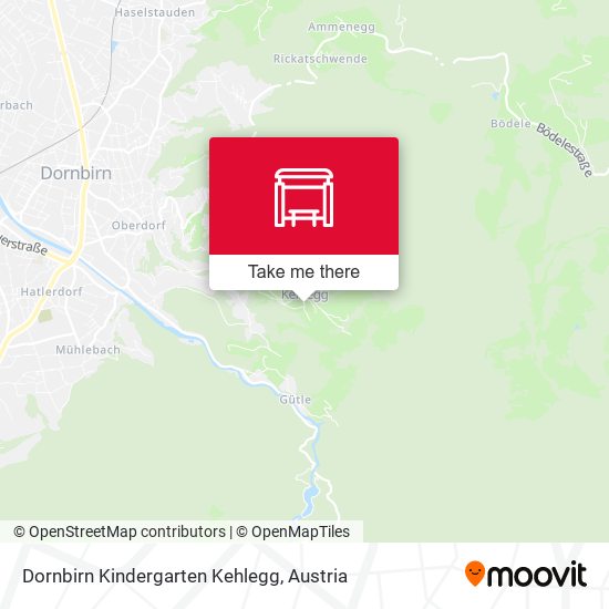 Dornbirn Kindergarten Kehlegg map