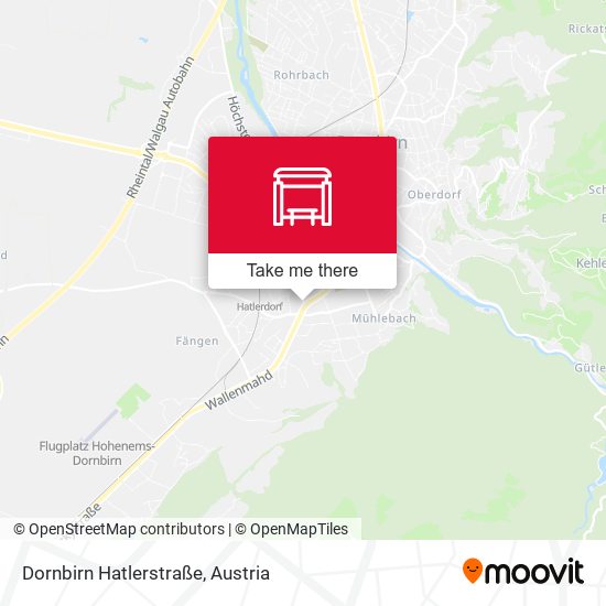 Dornbirn Hatlerstraße map