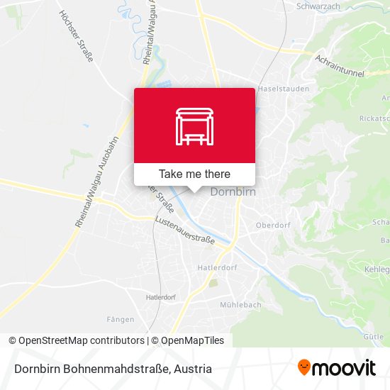 Dornbirn Bohnenmahdstraße map