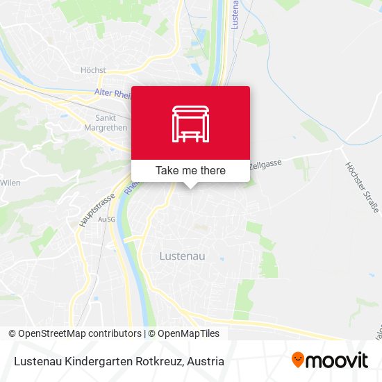 Lustenau Kindergarten Rotkreuz map