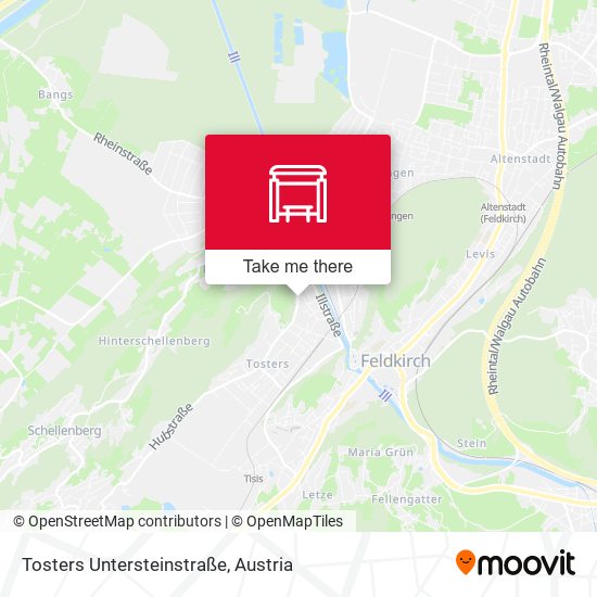 Tosters Untersteinstraße map