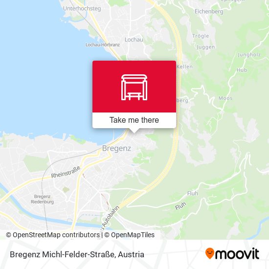 Bregenz Michl-Felder-Straße map
