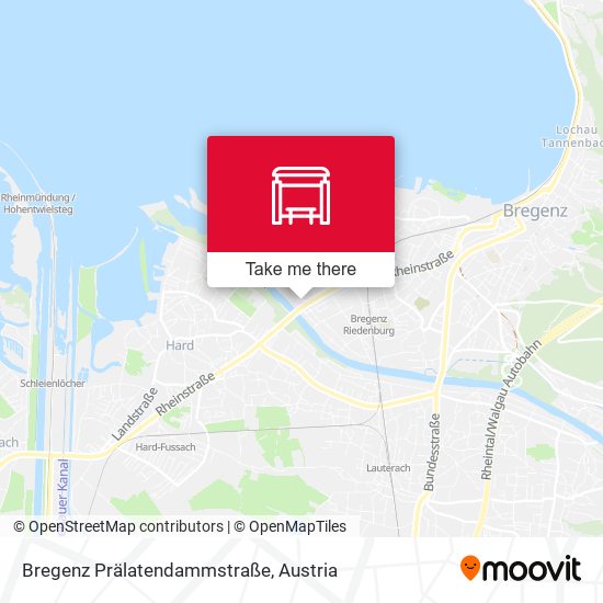 Bregenz Prälatendammstraße map