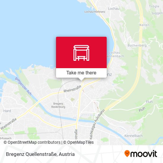 Bregenz Quellenstraße map