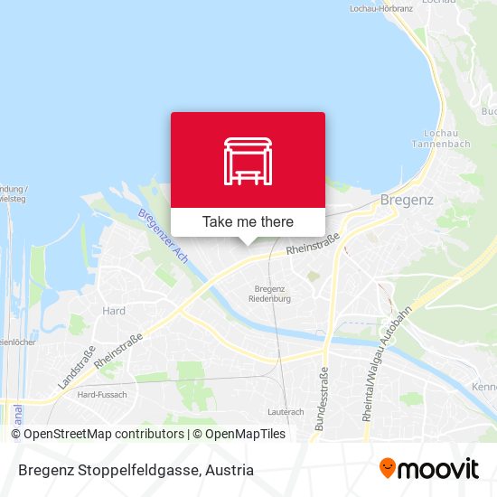 Bregenz Stoppelfeldgasse map