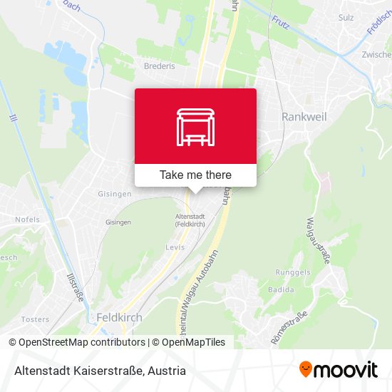 Altenstadt Kaiserstraße map