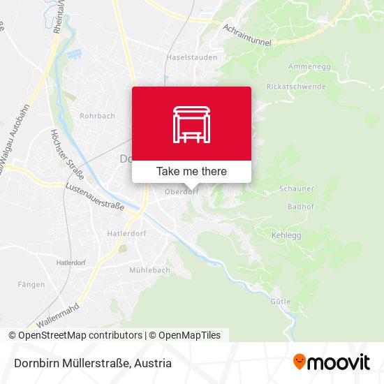 Dornbirn Müllerstraße map