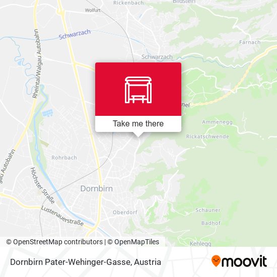 Dornbirn Pater-Wehinger-Gasse map