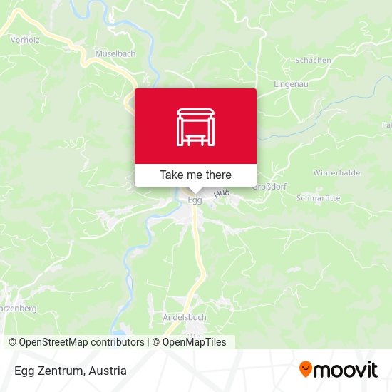 Egg Zentrum map