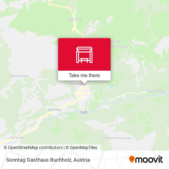 Sonntag Gasthaus Buchholz map