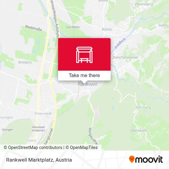 Rankweil Marktplatz map