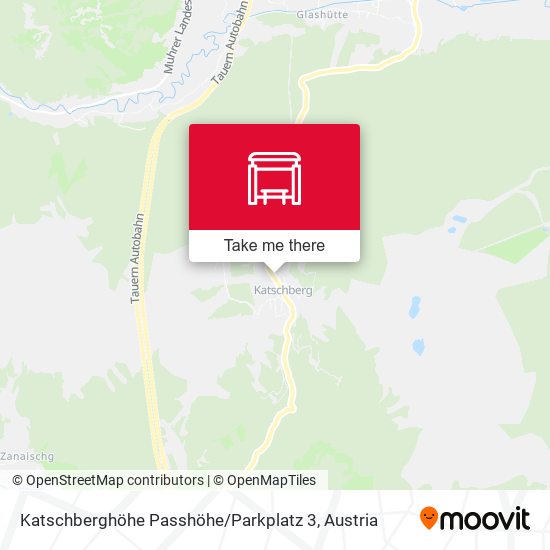 Katschberghöhe Passhöhe / Parkplatz 3 map