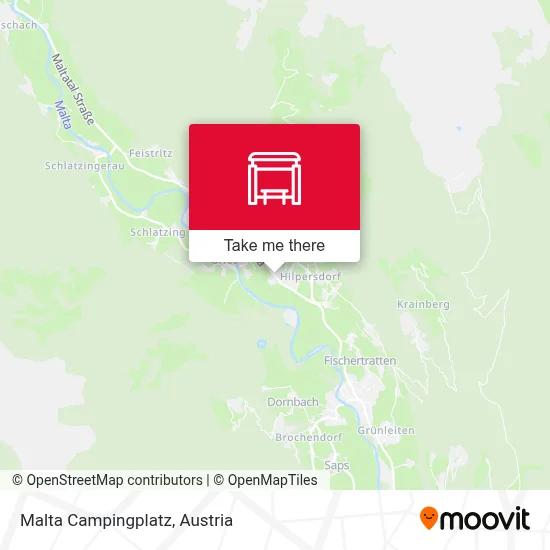 Malta Campingplatz map