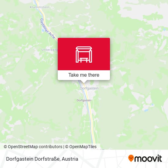 Dorfgastein Dorfstraße map