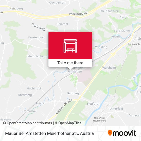 Mauer Bei Amstetten Meierhofner Str. map