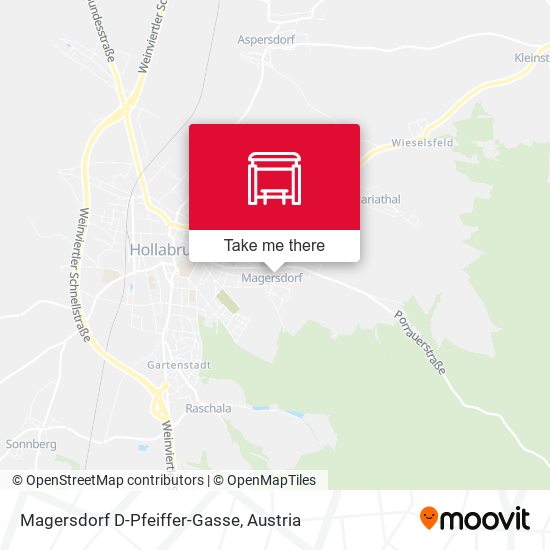 Magersdorf D-Pfeiffer-Gasse map