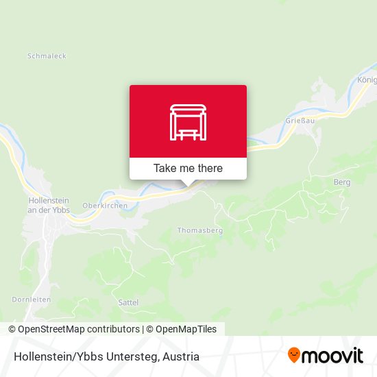 Hollenstein/Ybbs Untersteg map