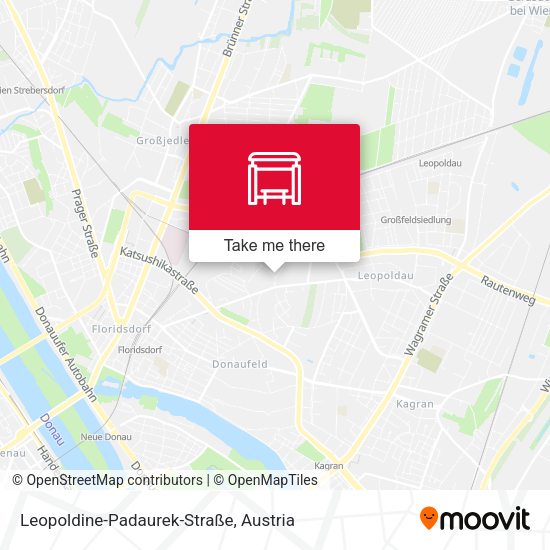 Leopoldine-Padaurek-Straße map