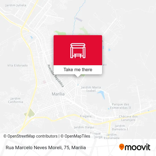 Rua Marcelo Neves Moreli, 75 map