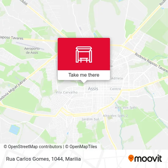 Rua Carlos Gomes, 1044 map