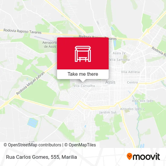 Rua Carlos Gomes, 555 map