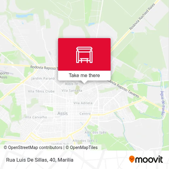 Rua Luis De Sillas, 40 map