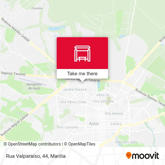Rua Valparaíso, 44 map