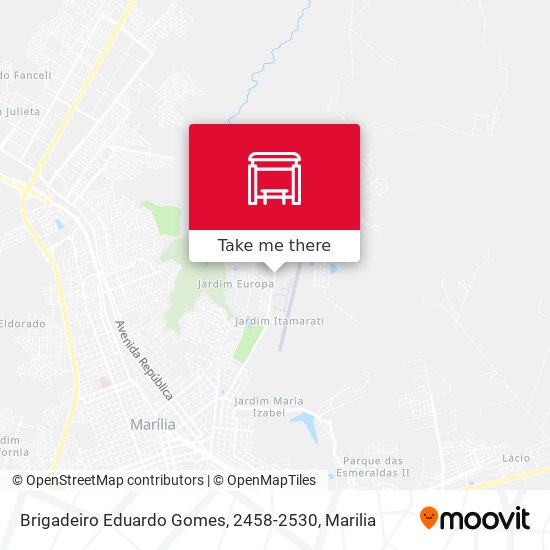 Mapa Brigadeiro Eduardo Gomes, 2458-2530
