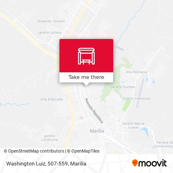 Mapa Washington Luiz, 507-559