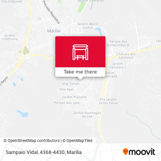 Mapa Sampaio Vidal, 4368-4430