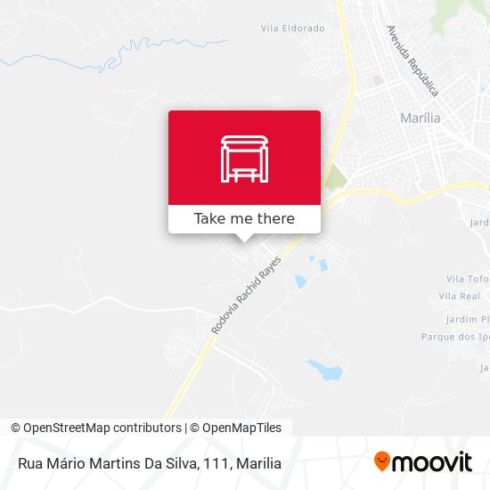 Mapa Rua Mário Martins Da Silva, 111