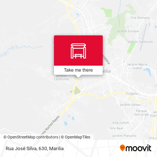 Rua José Silva, 630 map