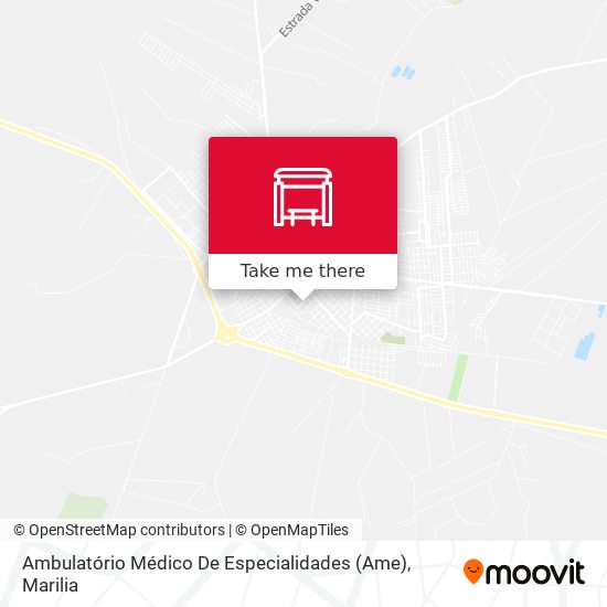 Mapa Ambulatório Médico De Especialidades (Ame)