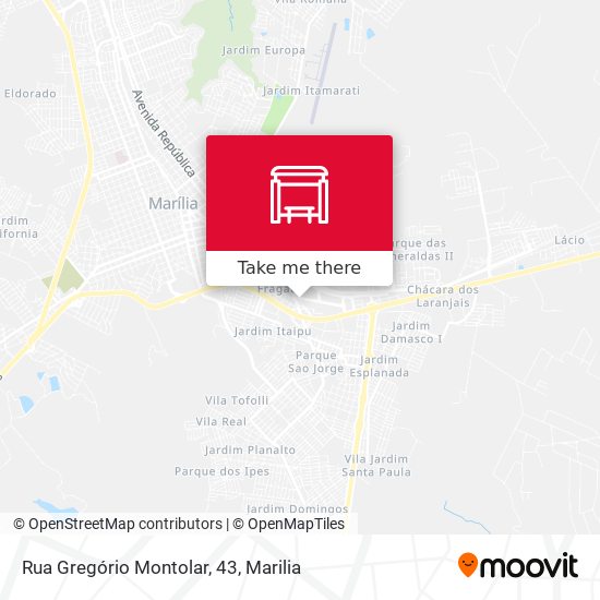 Rua Gregório Montolar, 43 map